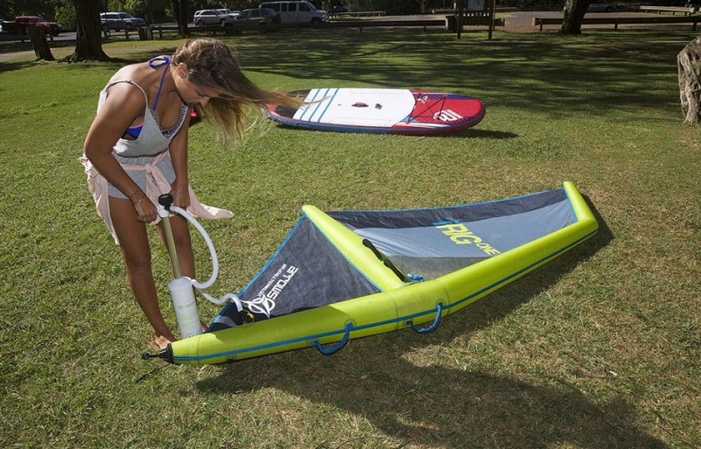 Image The First Inflatable Windsurf Rig